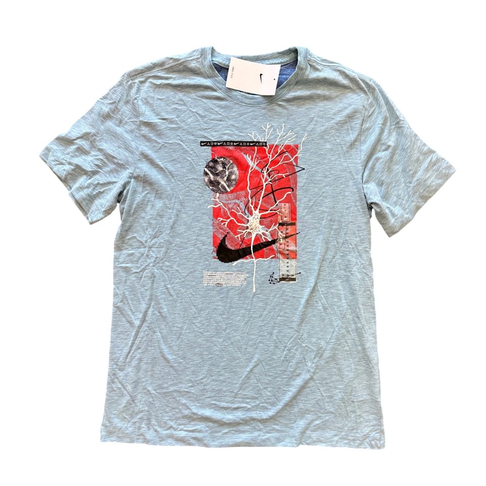 Nike Dri-FIT Training Tee Men's Graphic T-Shirt Top - Athletic Casual‎ Wear